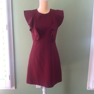 NWT: Lucy Paris Burgundy Dress